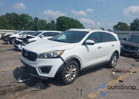 2016 Kia Sorento 3.3L Lx from USA, damaged, VIN 5XYPG4A58GG008587
